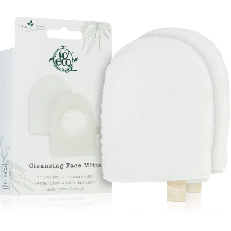 So Eco Cleansing Face Mitts γάντι ντεμακιάζ