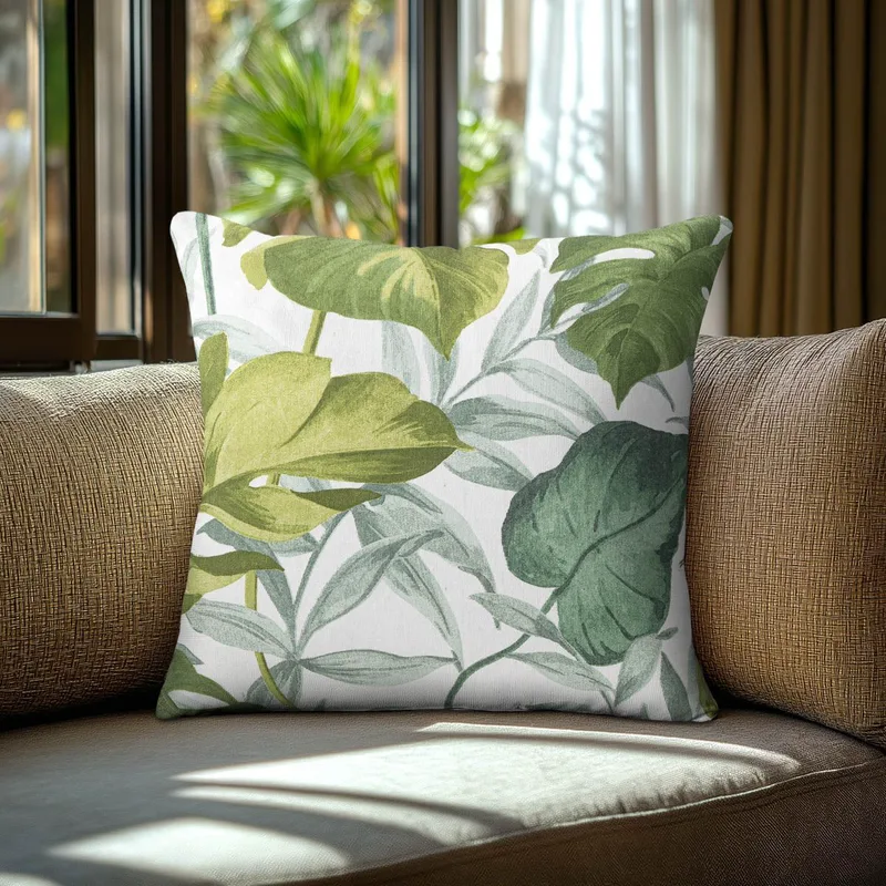 Beauty Home Μαξιλαροθήκη ΤΡΟΠΙΚΑ ΦΥΛΛΑ 40 x 40 cm