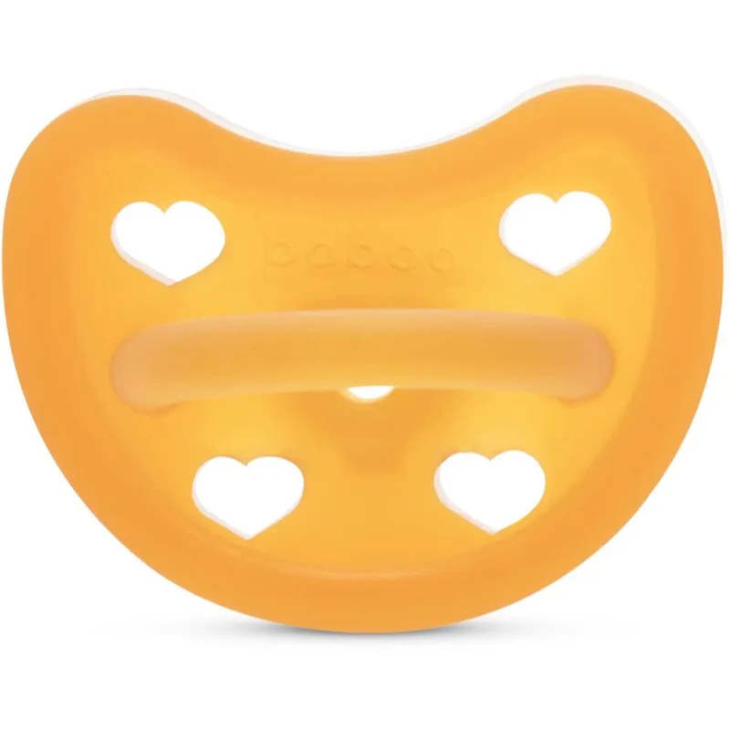 Baboo Soothers Round Latex πιπίλα 0m+ 1 τμχ