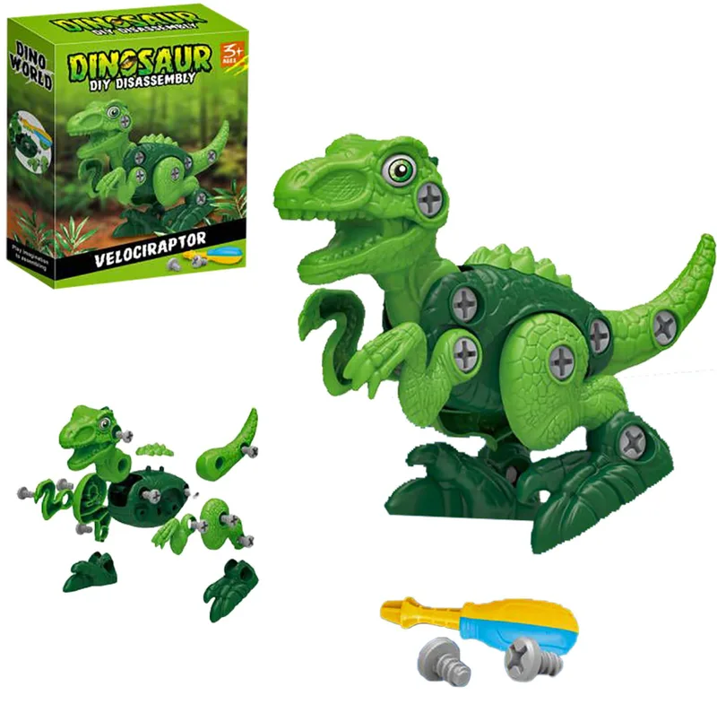 Δεινόσαυρος Velociraptor Συναρμολογούμενο Σε Κουτί 16x5,5x20εκ. Toy Markt 71-3255 - Toy Markt - 71-3255