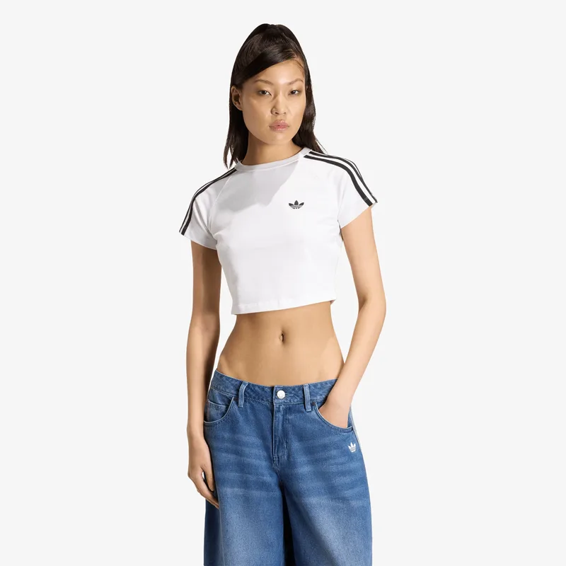T-shirt adidas SST Baby T-shirt White/ White/ Black M