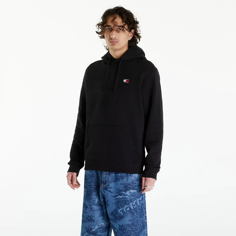 Φούτερ Tommy Jeans Reg Badge Hoodie Black M