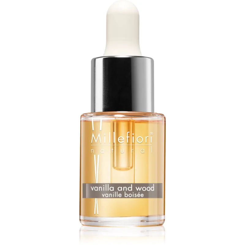 Millefiori Milano Vanilla & Wood αρωματικό λάδι 15 ml
