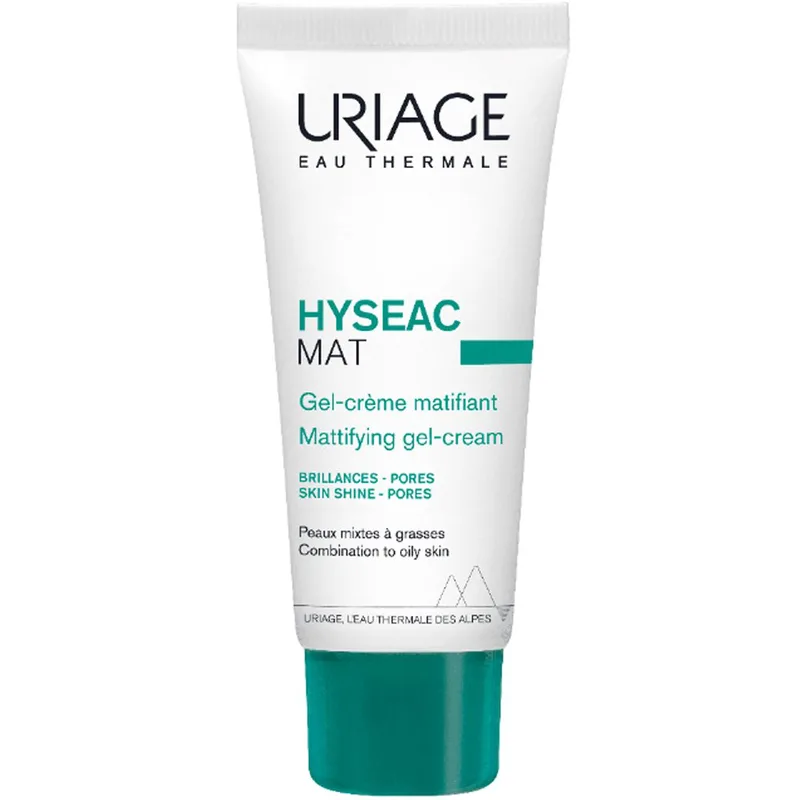 Uriage Eau Thermale Hyseac Mat Mattifying Gel-Cream Κρέμα για Μάτ Αποτέλεσμα Μικτής & Λιπαρής Επιδερμίδας 40ml