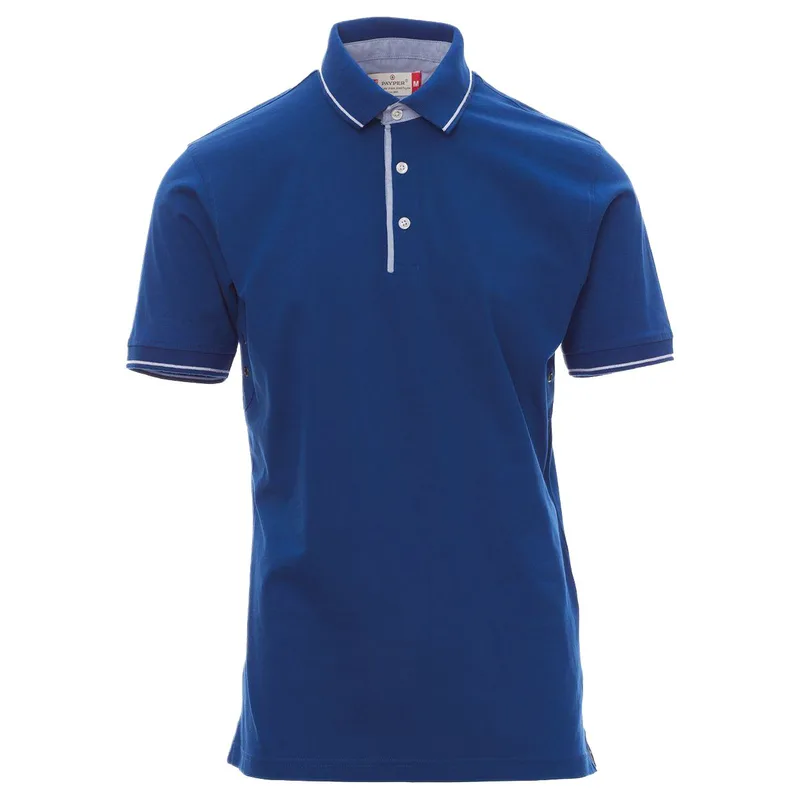 CAMBRIDGE Μπλουζάκι πόλο PAYPER 02000422 Royal Blue