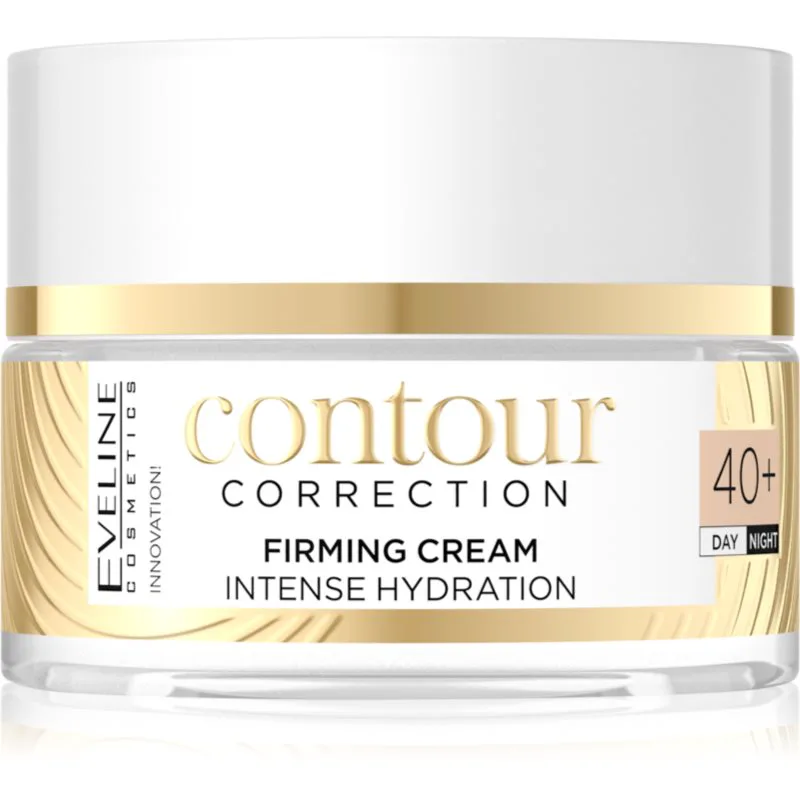 Eveline Cosmetics Contour Correction συσφικτική κρέμα με ενυδατικό αποτέλεσμα 40+ 50 ml