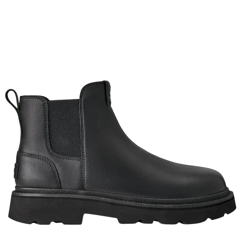 Ανδρικά Δερμάτινα Chelsea Lug Μποτάκια Μαύρα UGG 1172990-BLK