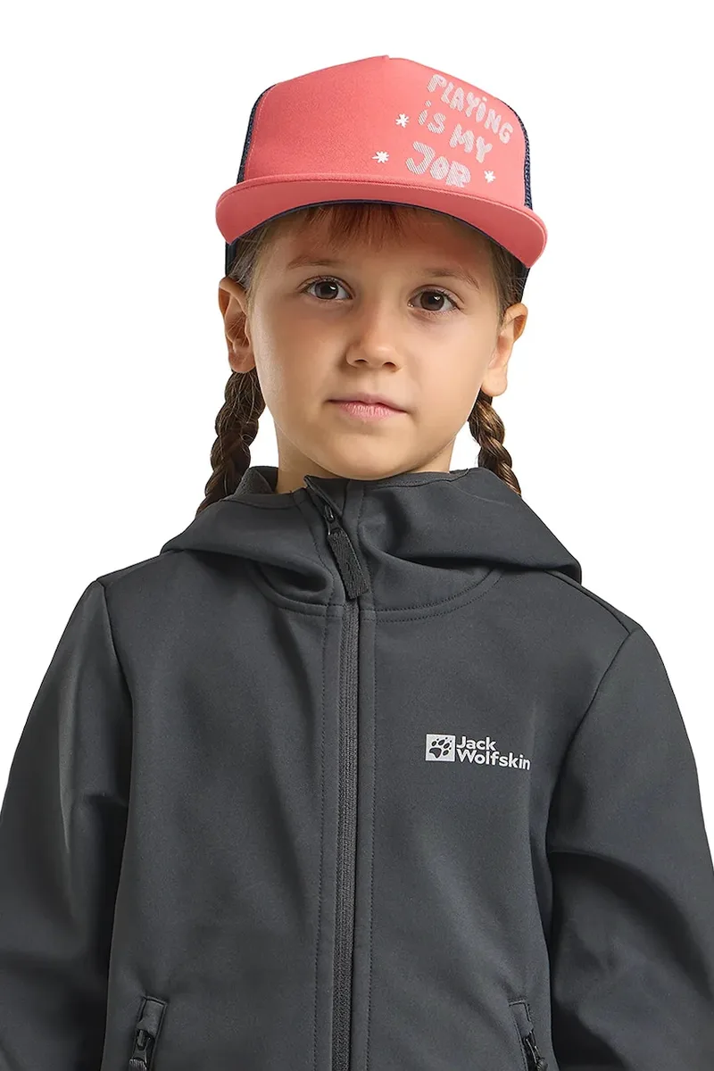 Παιδικό καπέλο μπέιζμπολ Jack Wolfskin RIB CAP K