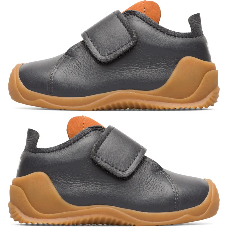 CAMPER Twins - Sneakers Για Firstwalkers - Γκρι, Μέγεθος 23, Smooth leather