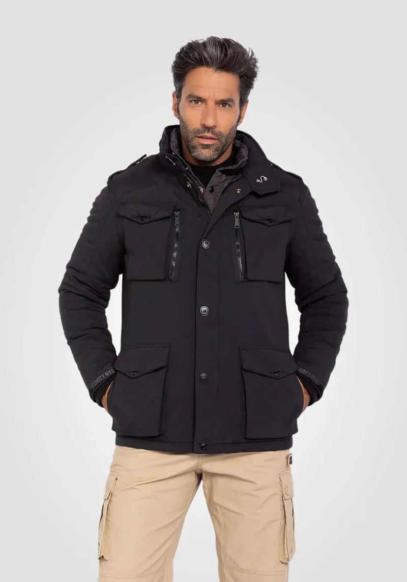 Schott N.Y.C Μπουφάν της σειράς Field - Field Black