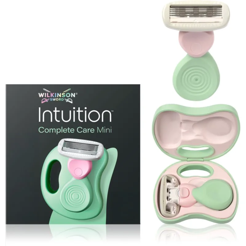 Wilkinson Sword Intuition Complete Mini ταξιδιωτική ξυριστική μηχανή με θήκη 1 τμχ