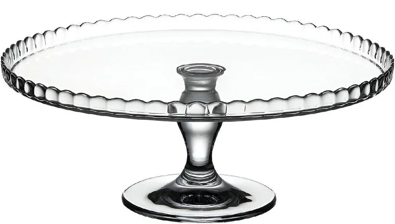 ΠΙΑΤΕΛΑ ESPIEL PATISSERIE ΓΥΑΛΙΝΗ ΜΕ ΠΟΔΙ (32.2CM)