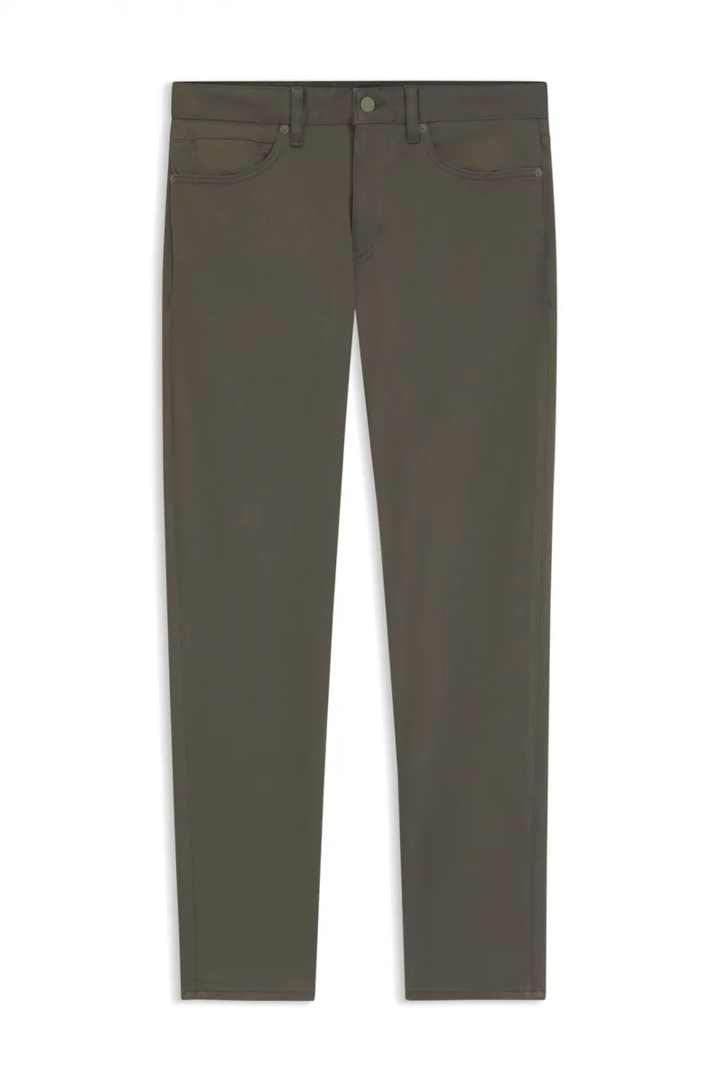 BOSS PERFORMANCE ISKO ΠΑΝΤΕΛΟΝΙ 5ΤΣΕΠΟ SLIM FIT P-DELAWARE 5 XAKI