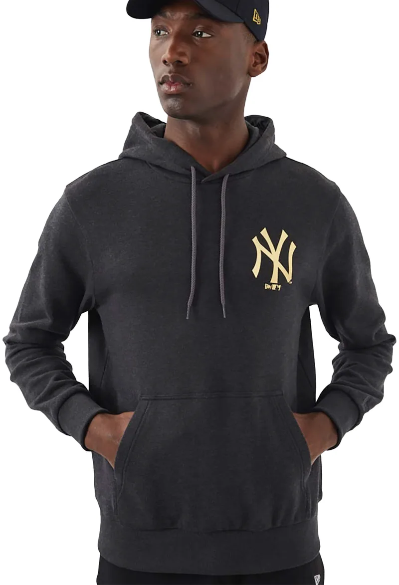 Μπλούζα Μακρυμάνικη New Era MLB Foil Bp Hoody Neyyan 60284747-030 Ανδρικό