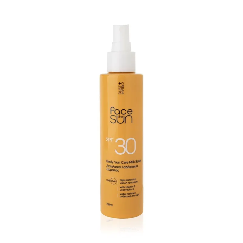 ΑΝΤΗΛΙΑΚΟ ΓΑΛΑΚΤΩΜΑ ΣΩΜΑΤΟΣ FACE THE SUN SPF 30 150ML