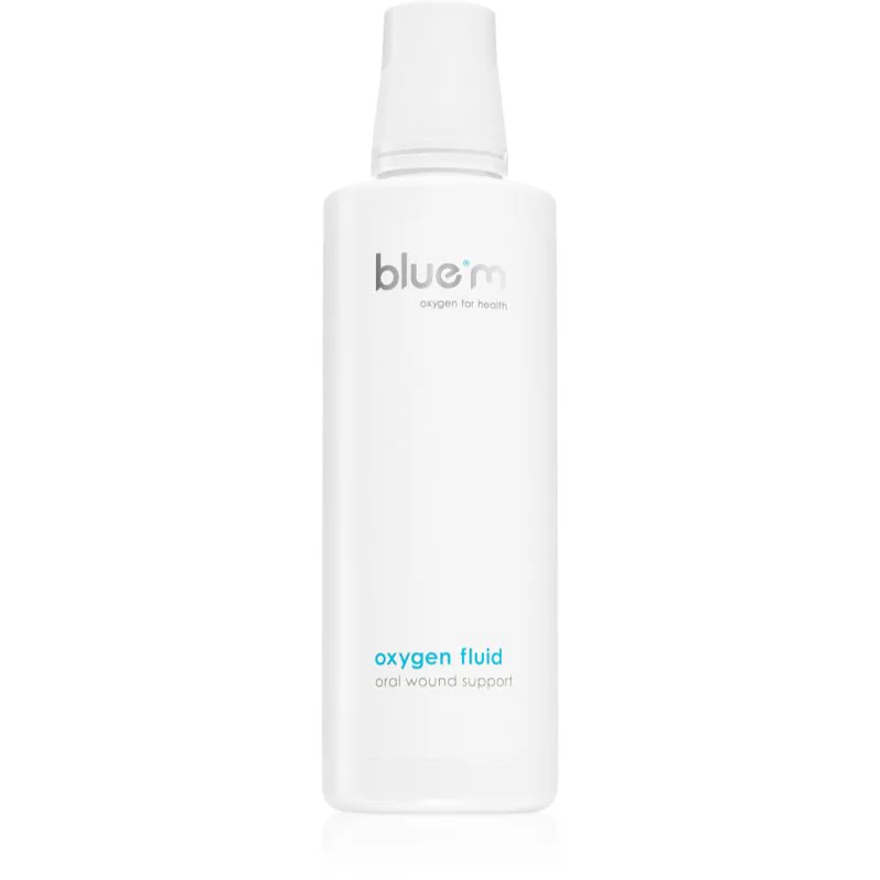 bluem Oxygen for Health Oxygen Fluid προϊόν για τοπική θεραπεία για τις άφθες και τους μικροτραυματισμούς της στοματικής κοιλότητας 500 ml