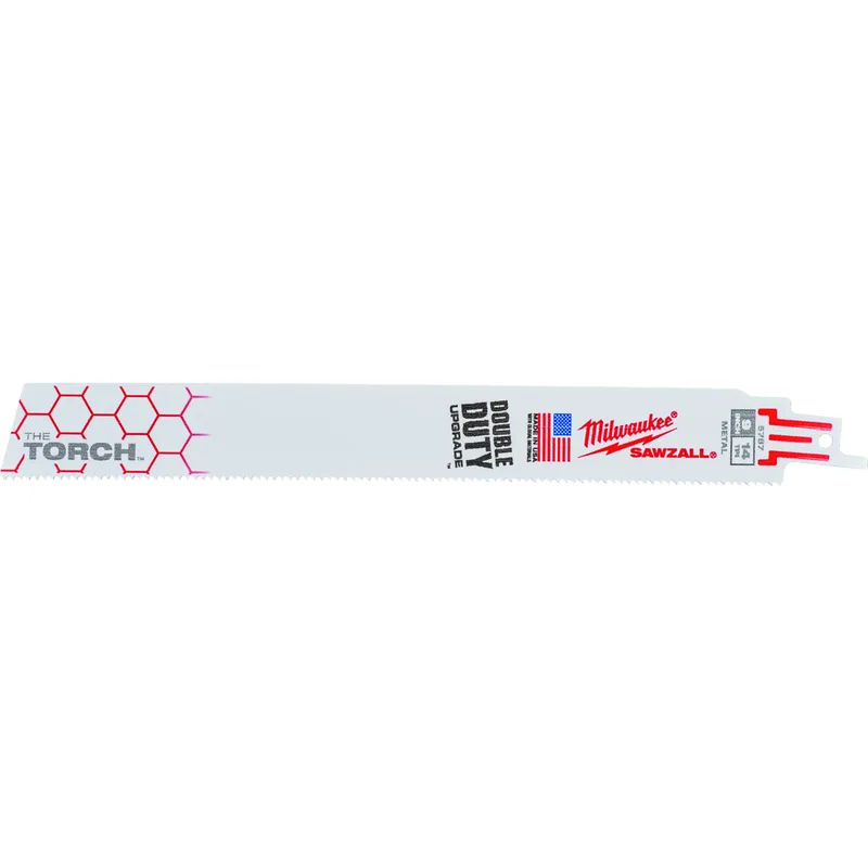 Λάμα Σπαθοσέγας Μέταλλου Βαρέως Τύπου 230x14mm MILWAUKEE THE TORCH 5Τμχ