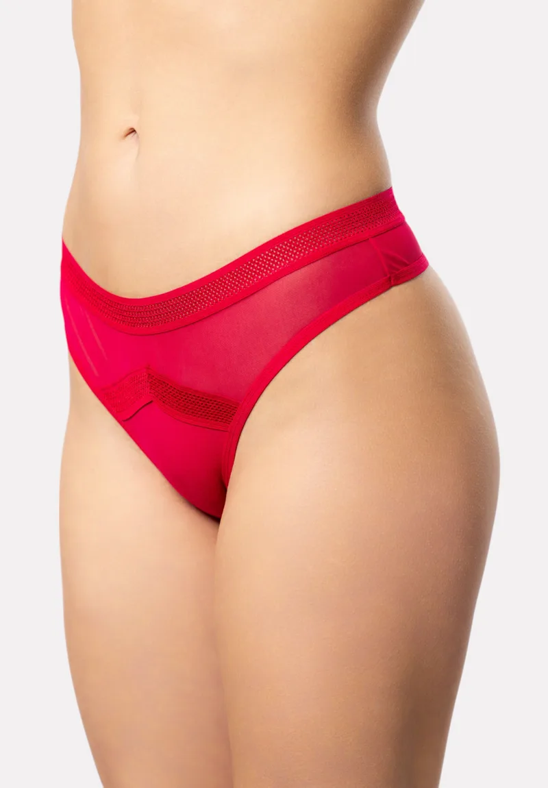 Brazil Cottonhill με διαφάνεια Burgundy Comfort CH4900-2-Μπορντώ