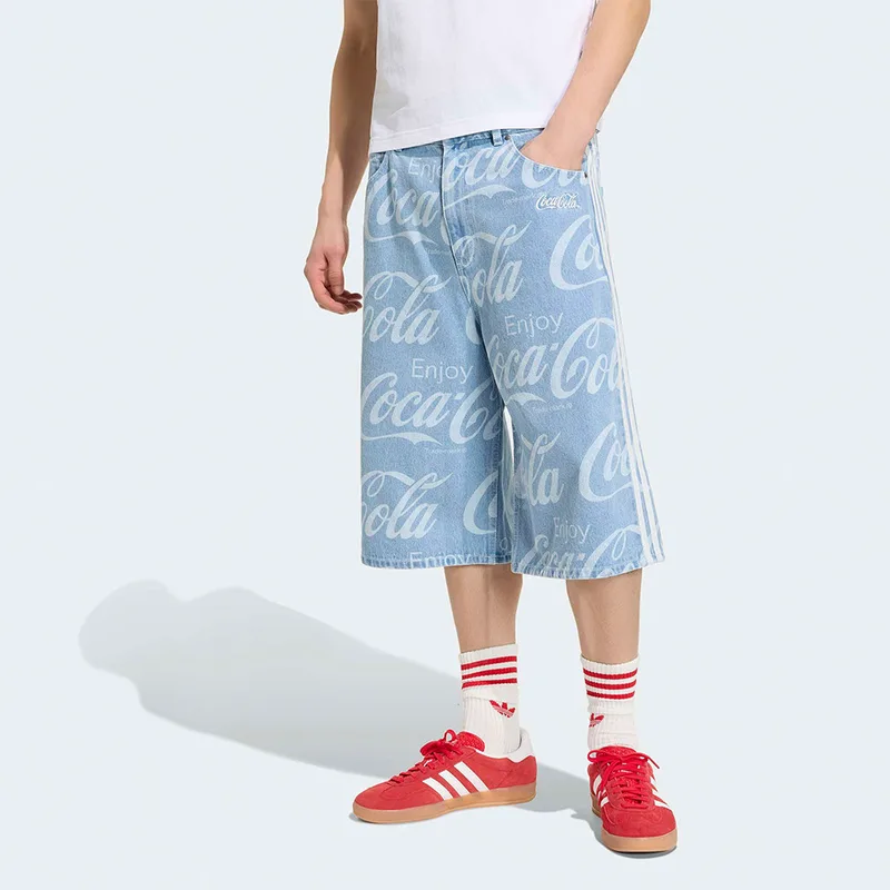 adidas Originals x Coca-Cola Ανδρική Τζιν Βερμούδα (9000283410_83588)