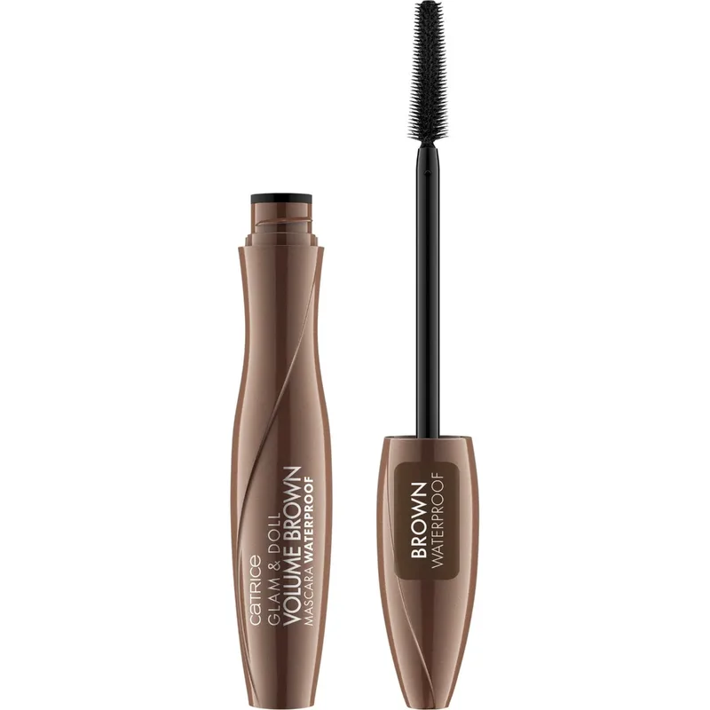 Glam & Doll Volume Brown Mascara Waterproof 10ml