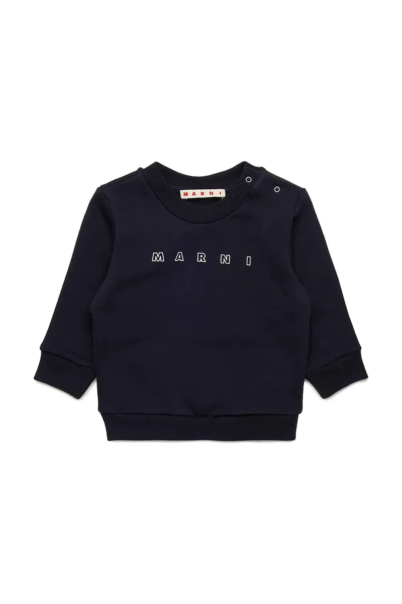 Βαμβακερή μπλούζα μωρού Marni MS319B SWEAT-SHIRT