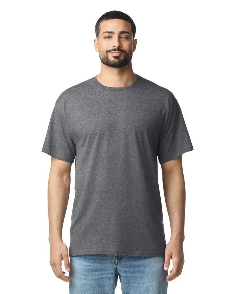 Light Cotton T-Shirt Gildan 3000 Graphite Heather