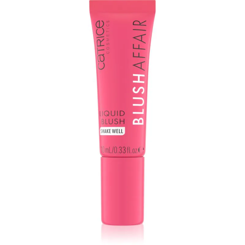 Catrice Blush Affair υγρό ρουζ απόχρωση 010 Ροζ Feelings 10 ml