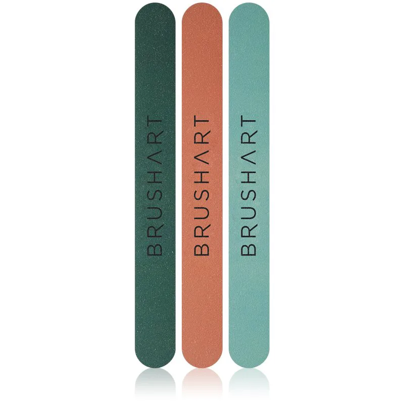 BrushArt Accessories Nail file set σετ με λίμες απόχρωση Mix 3 τμχ