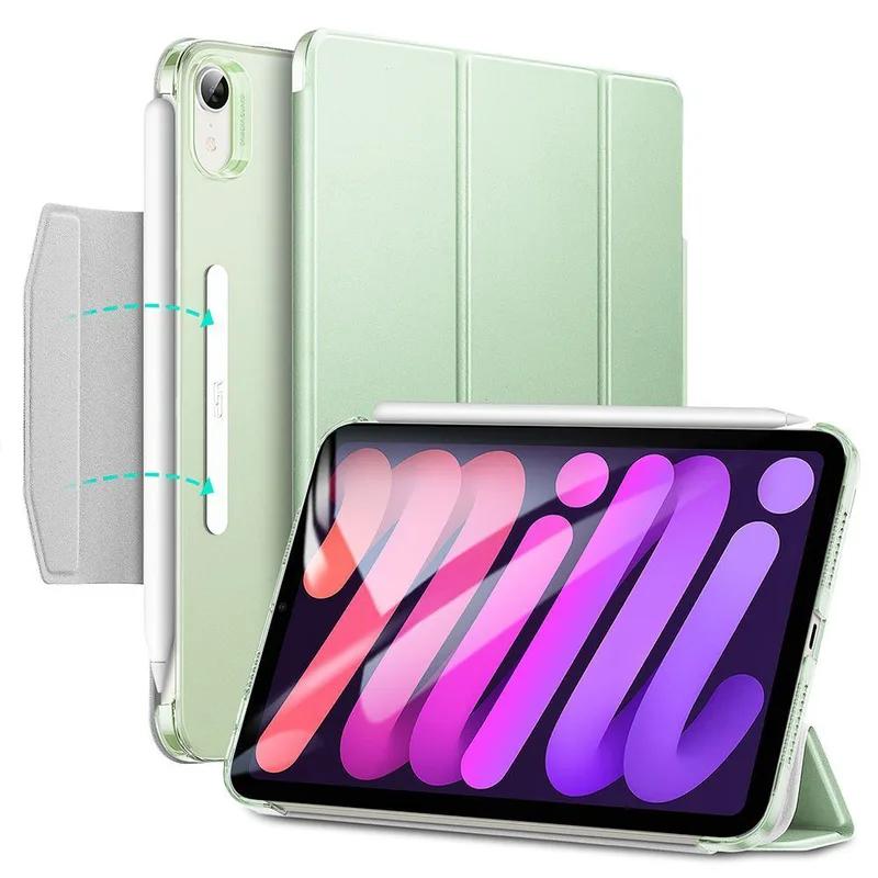 Θήκη ESR Ascend Trifold with Clasp Mint Green iPad mini 6/7