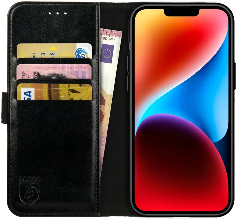 Κόκκινο Element PU Θήκη Πορτοφόλι Apple iPhone 14 Plus - Black (8719246369407)
