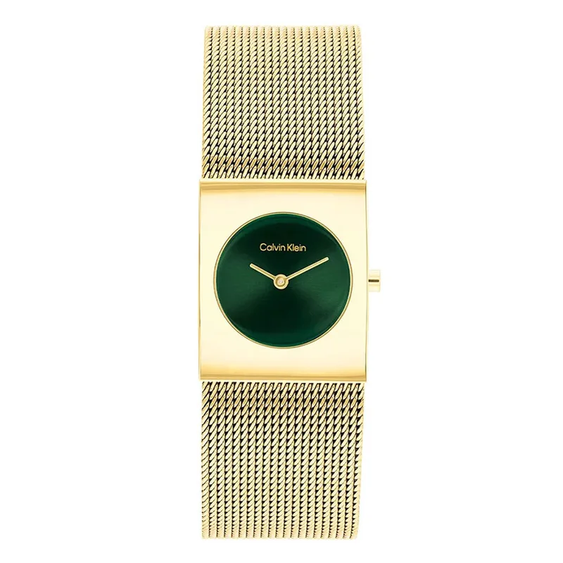 CALVIN KLEIN Pulse Χρυσό Stainless Steel Bracelet 25100136