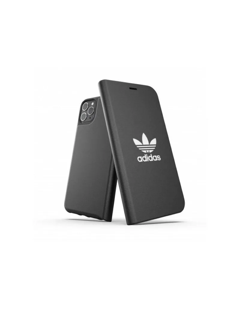 Adidas OR Booklet Case Basic for iPhone 11 Pro Max Black and White