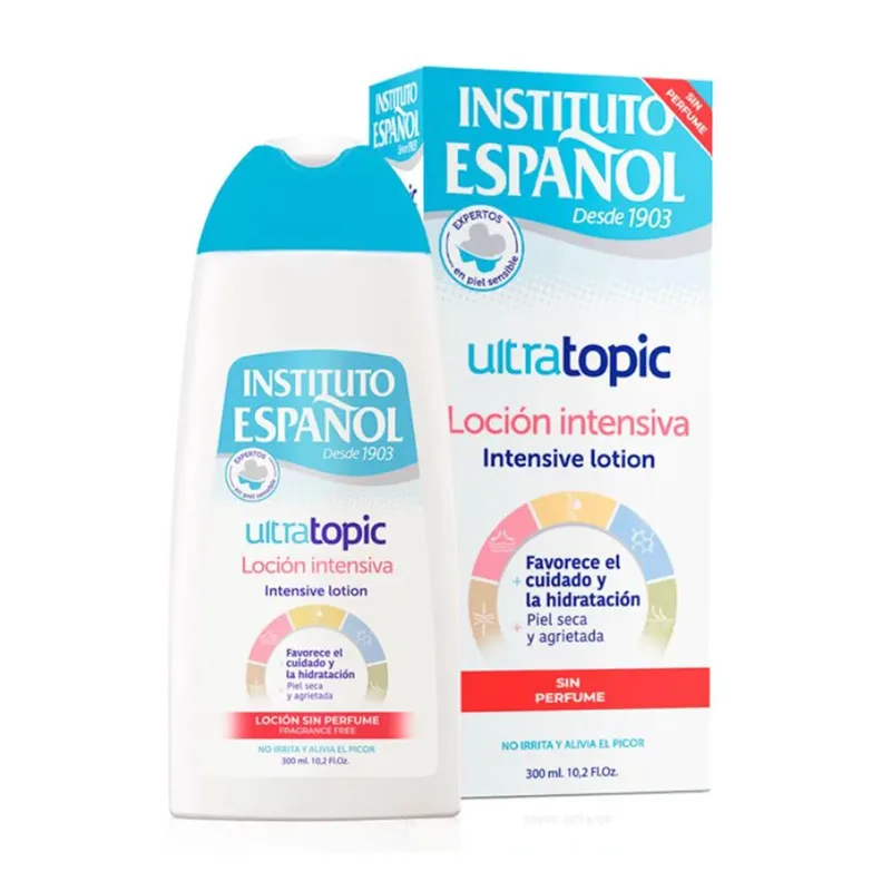 Instituto Español Ultratopic Intensive Lotion Fragrance Free 300 ml