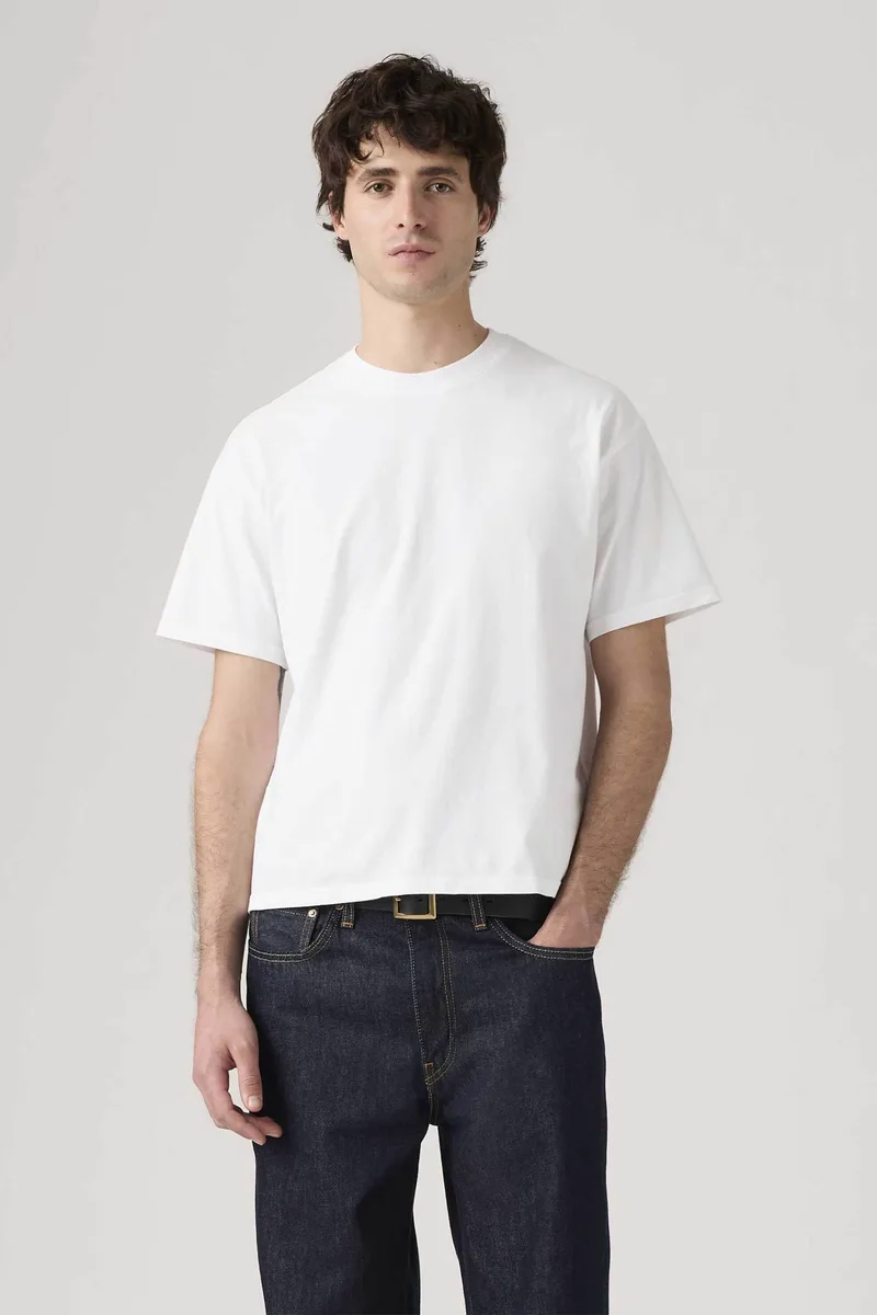 Levi's® ανδρικό T-shirt Loose Fit "Boxy" - 0049F0001 Λευκό