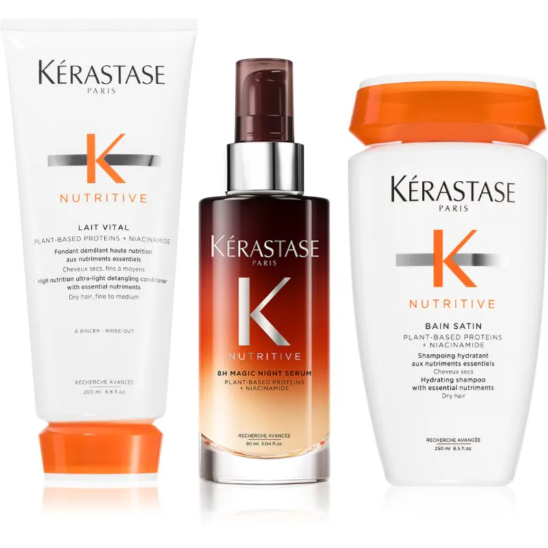 Kérastase Nutritive 8H bundle επωφελής συσκευασία για έντονη ενυδάτωση για ξηρά μαλλιά