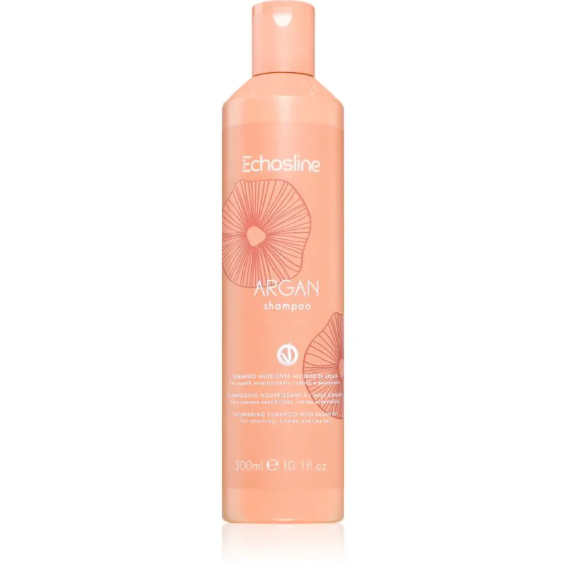 Echosline Argan Shampoo σαμπουάν για χημικά επεξεργασμένα μαλλιά 300 ml