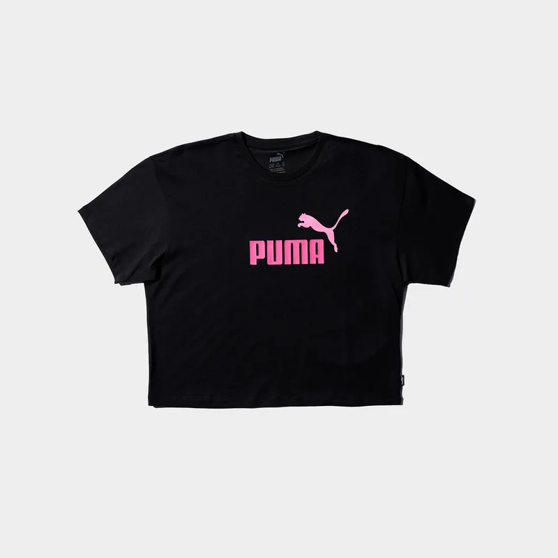PUMA Logo Cropped Παιδικό T-shirt (9000162933_22489)