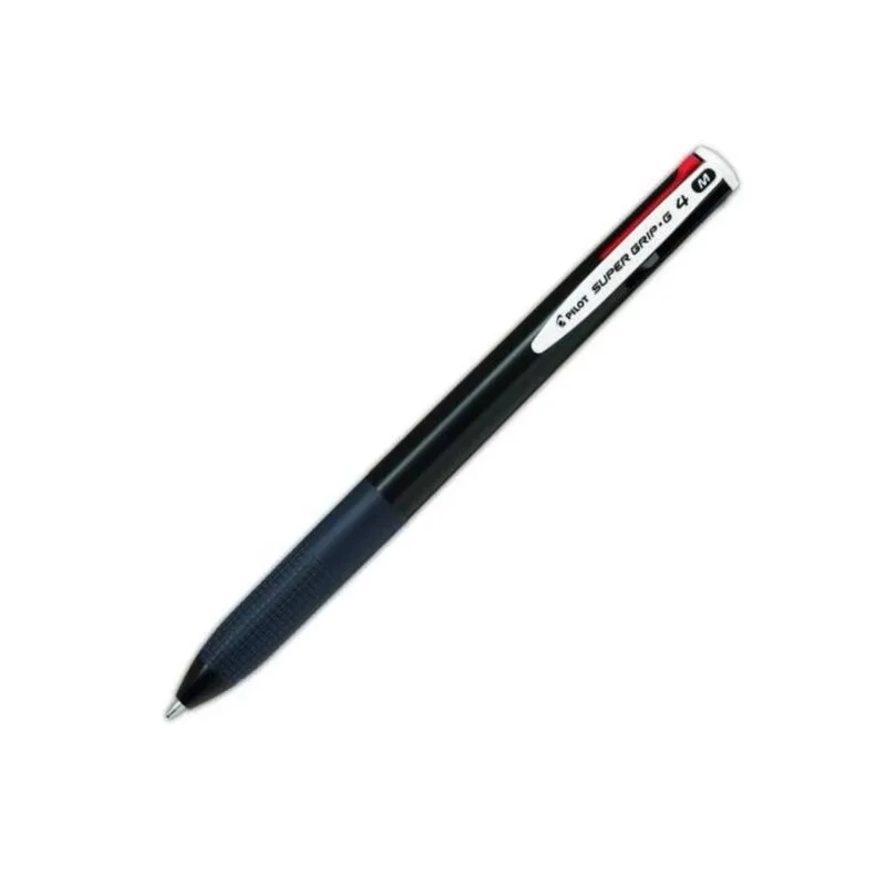 PILOT ΣΤΥΛΟ SUPERGRIP G.4 BPKGG-35M-B 4ΧΡΩΜΟ 1.0mm ΜΑΥΡΟ