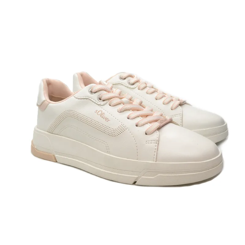 S.OLIVER 5-23626-30 128 WHITE-SOFT ROSE