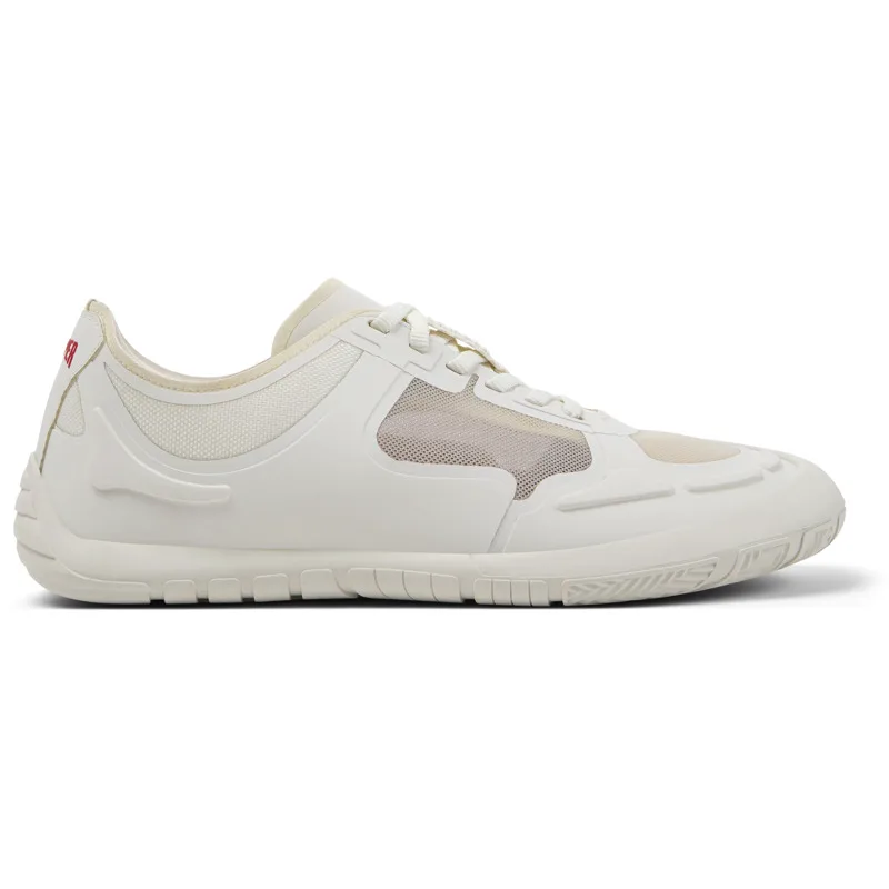 CAMPER Path - Sneakers Για Γυναικεία - Λευκό,Γκρι, Μέγεθος 37, Cotton fabric