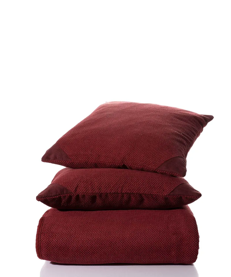 Ριχτάρι Διθέσιου Silk Fashion 1715 Μπορντώ 180x250