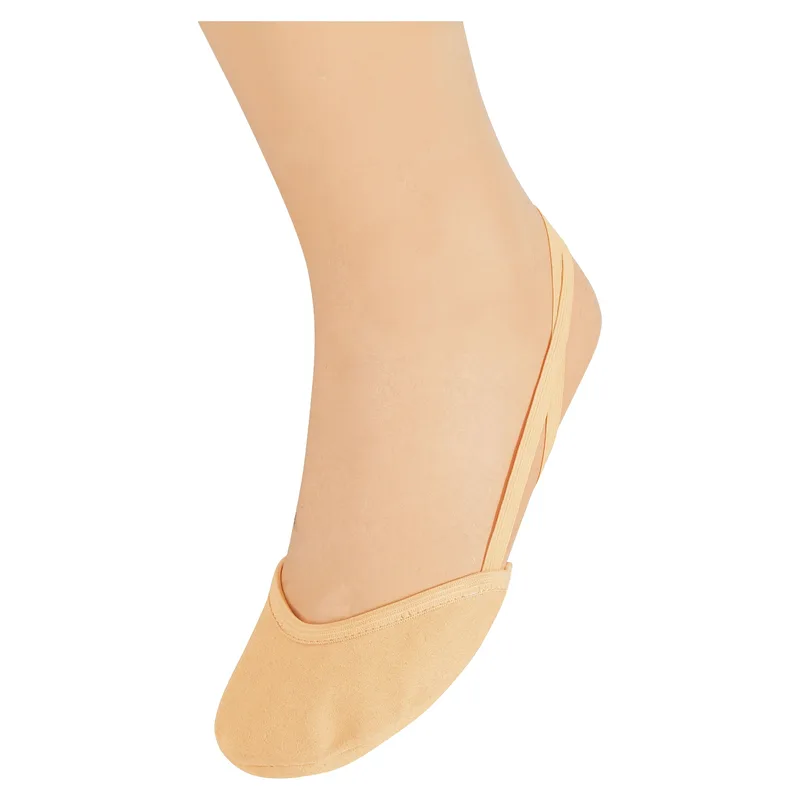 Παπούτσια Ρυθμικής Γυμναστικής Μύτης Microfiber Tan Νο38