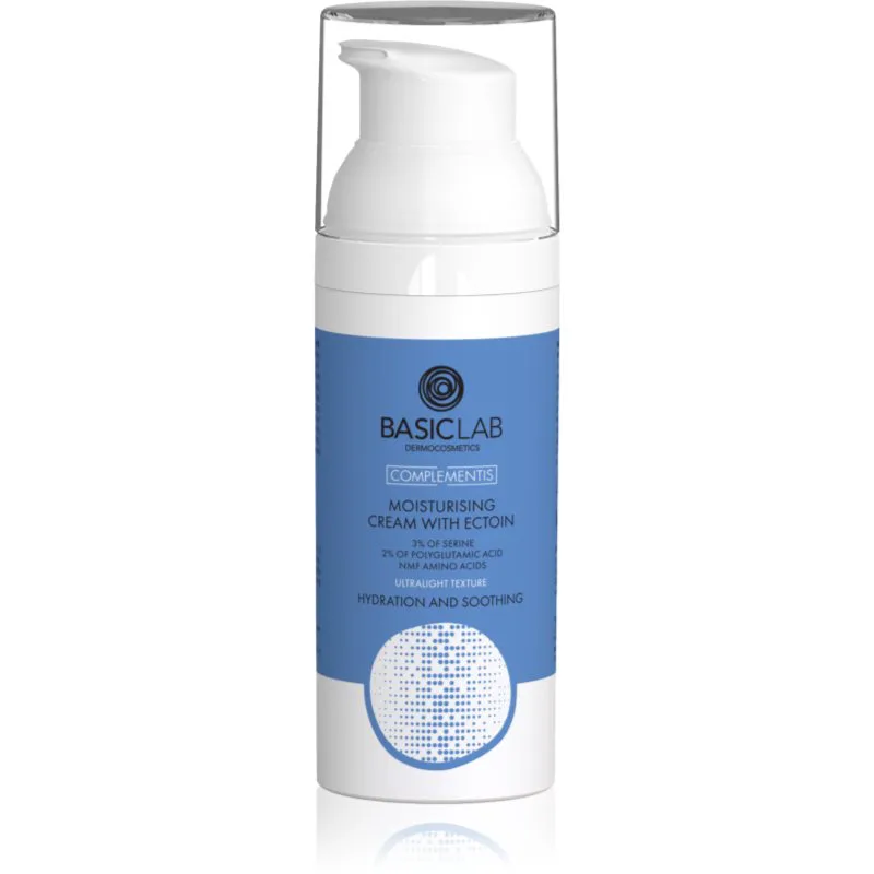 BasicLab Dermocosmetics Complementis ελαφριά ενυδατική κρέμα για μικτό έως λιπαρό δέρμα 50 ml