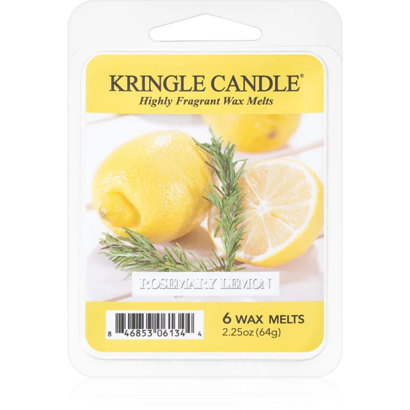 Kringle Candle Rosemary Lemon κερί για αρωματική λάμπα 64 γρ