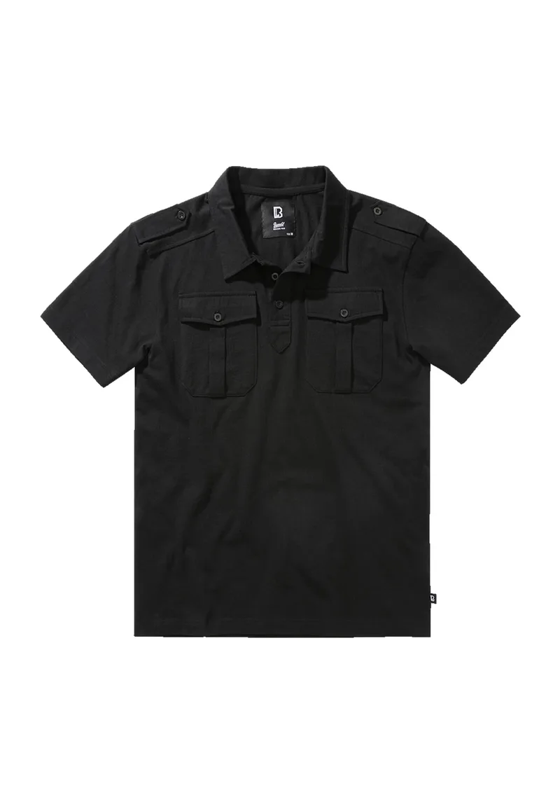 Πουκάμισο Jersey Jon Poloshirt BD4202 Brandit Black