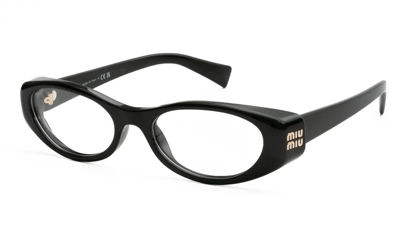 MIU MIU ΣΚΕΛΕΤΟΣ ΟΡΑΣΕΩΣ MIU MIU 03ZV 16K1O1 5318 03ZV Μαύρο