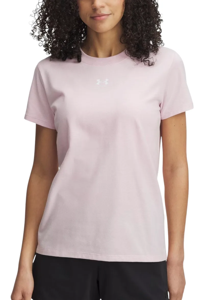 Μπλούζα Κοντομάνικη Under Armour Rival Core SS 1383648-648 Γυναικείο