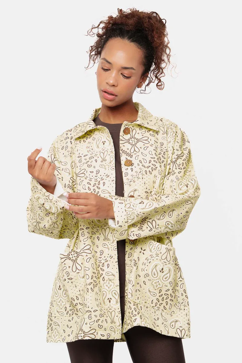 Γυναικείο Jacket - Bandana - BEIGE