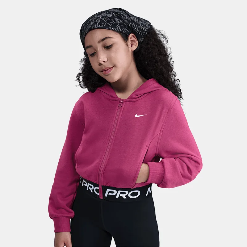 Nike Pro Dri-Fit Παιδική Cropped Ζακέτα (9000232342_86429)