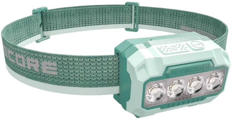 Φακός Nitecore HA23 UHE Headlamp MCT Κεφαλής LED Αδιάβροχος 600 Lumens με 3 x Μπαταρίες ΑΑΑ - Myrtle Green (6952506408900)